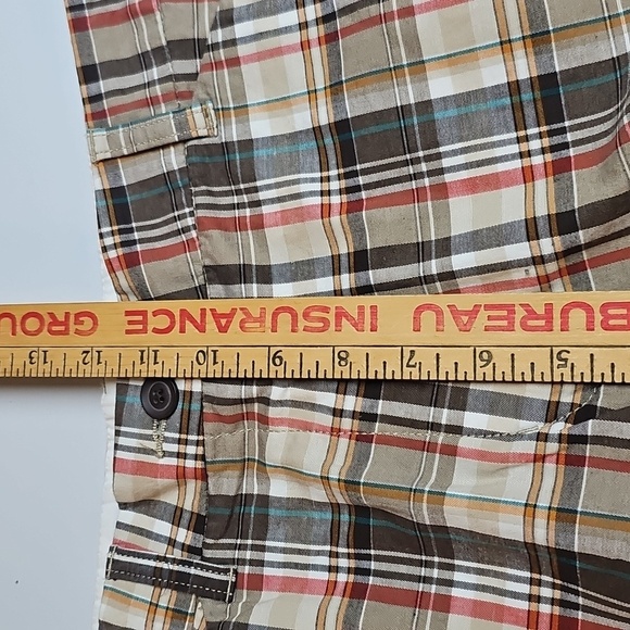Croft And Barrow Plaid Bermuda Shorts Sz 14 - Picture 9 of 11